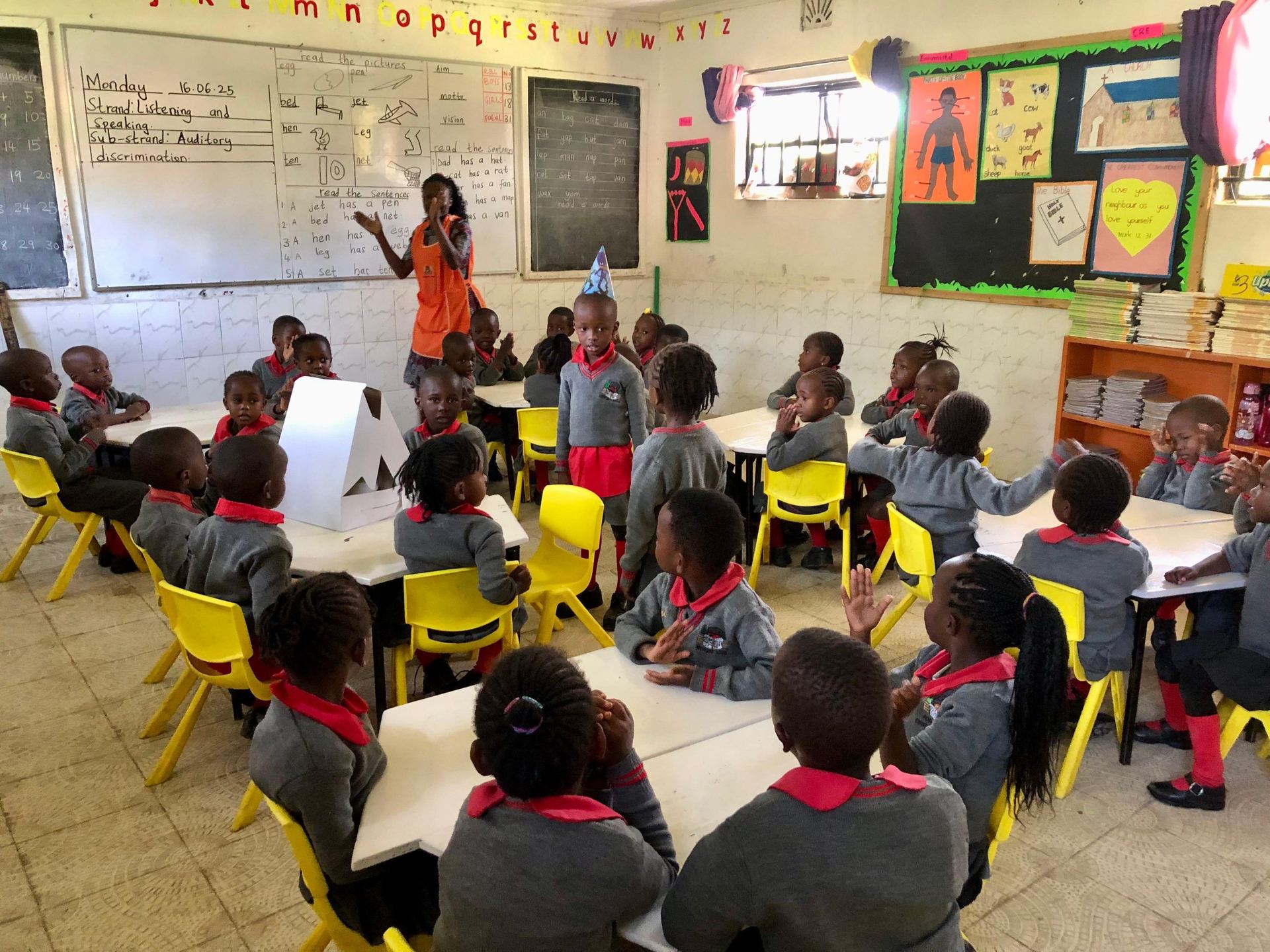 Young learners in an Applegate classroom