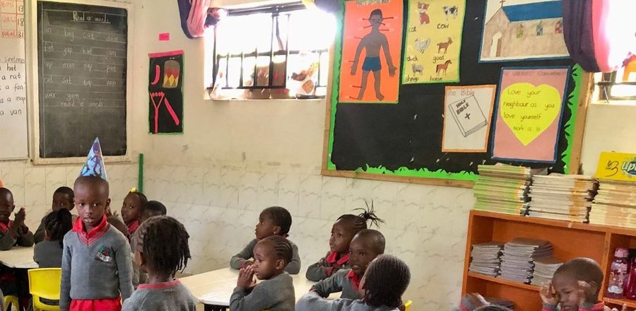 Primary learners in a bright Applegate classroom